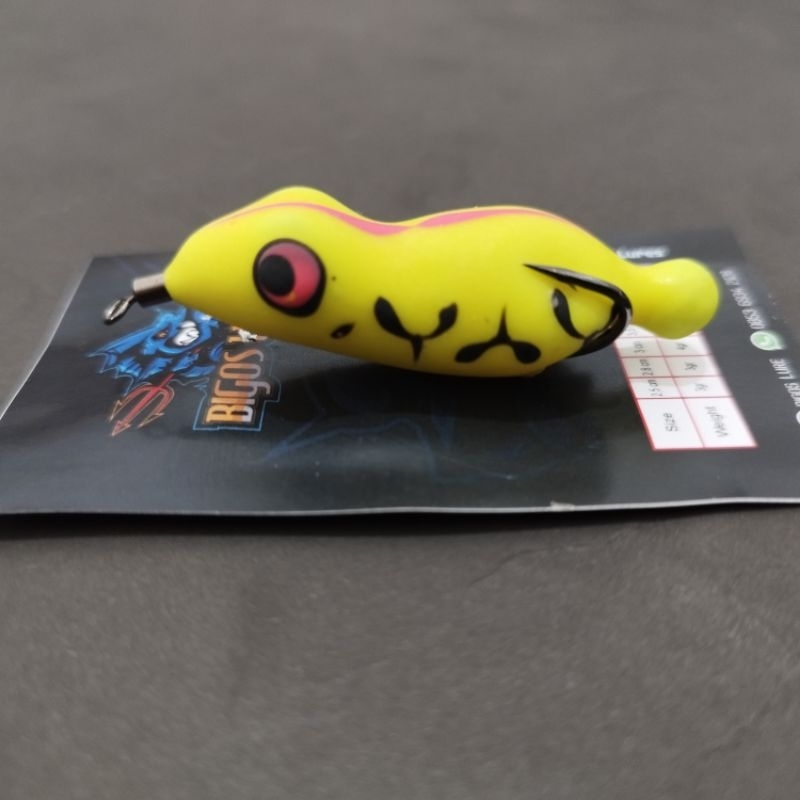 SOFT FROG GEOL BIGOS LURE 5 CM