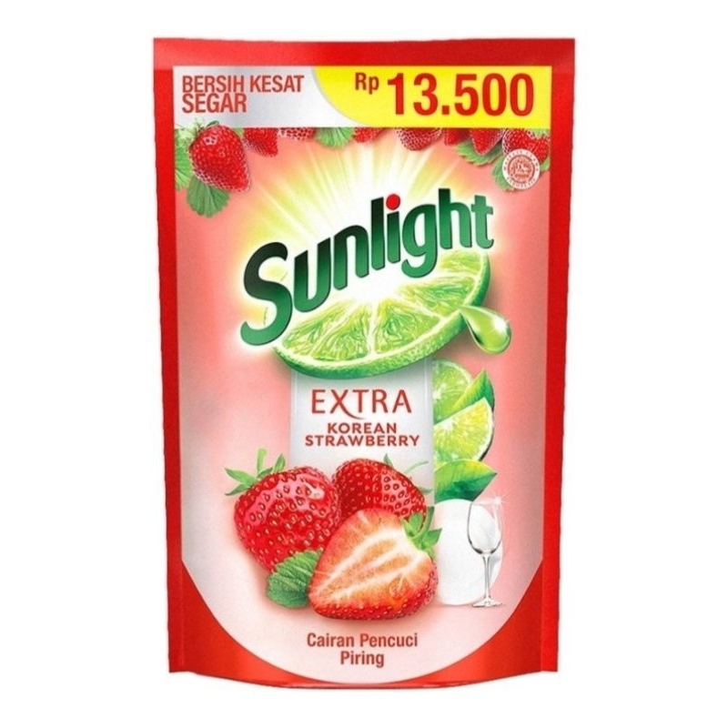 SUNLIGHT Pencuci Piring Korean Strawberry 560ml