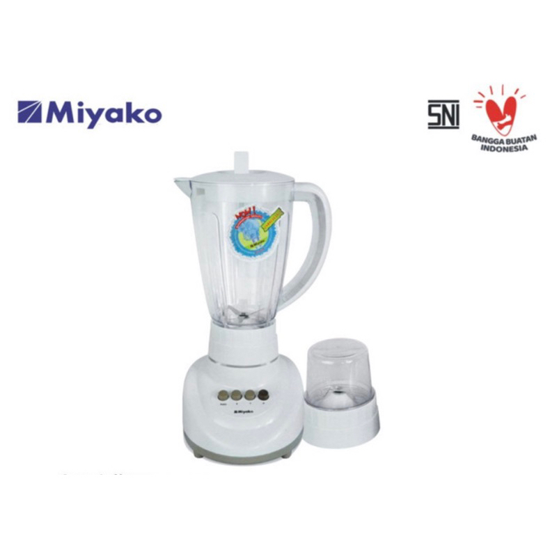 BLENDER MIYAKO SET 2in1 BL 151 PF/AP PUTIH DAN HIJAU