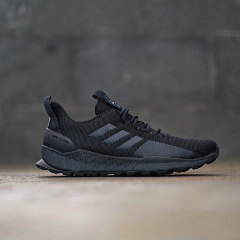 ADIDAS QUESTAR TRAIL ALLBLACK