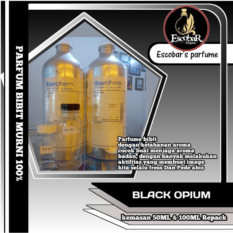 Bibit Murni parfum 100% Black opium