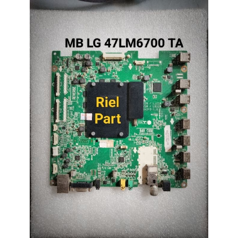 MB - MAINBOARD - MOBO MODULE MOTHERBOARD MESIN TV LED LG 47LM6700-TA - 47LM6700 TA - 47LM 6700