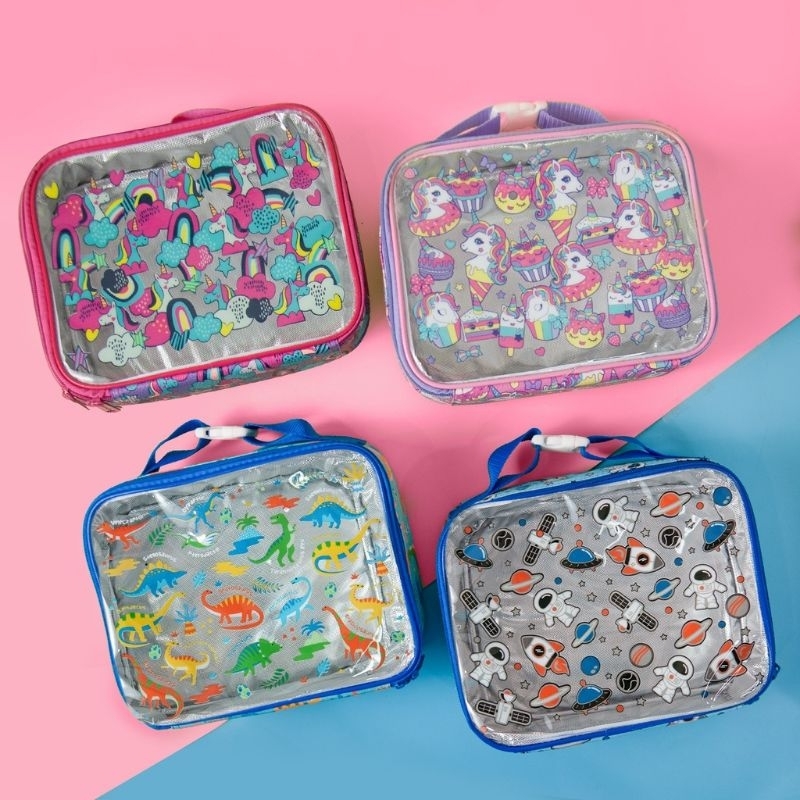 Yummy Bags Transparant / Lunch Bag / Tas Kotak Makan Anak