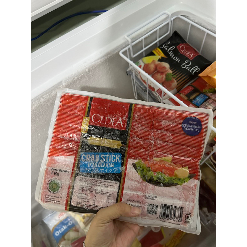 

Cedea Crab Stick 1kg stik kepiting cedea frozenfood