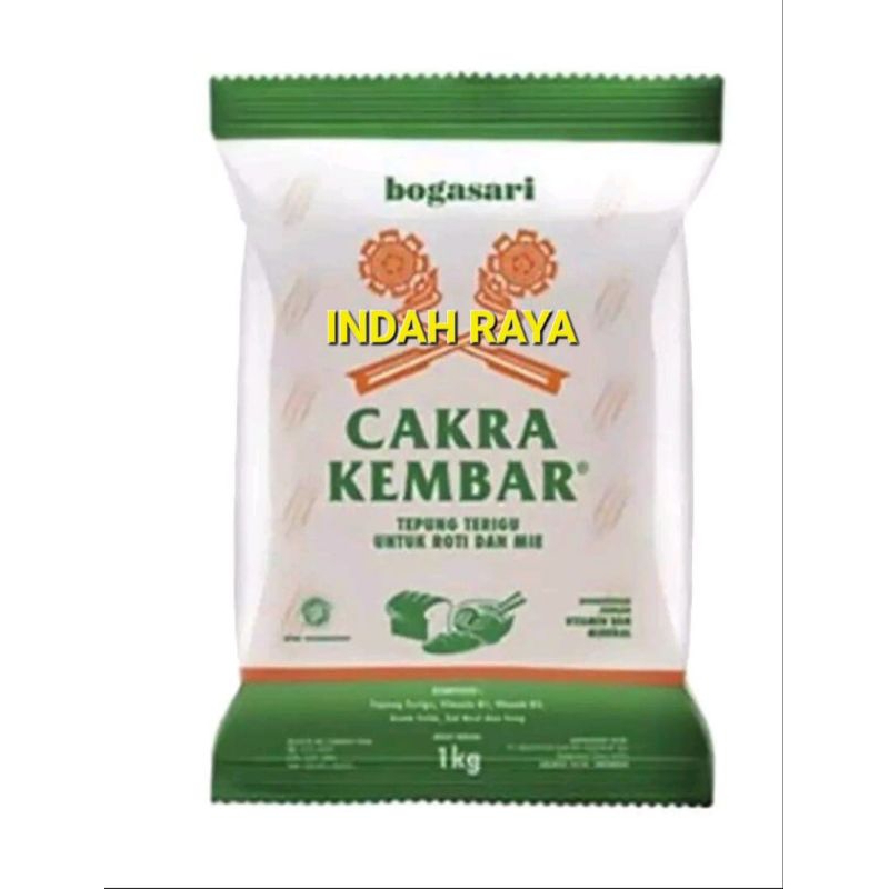

TEPUNG BOGASARI CAKRA KEMBAR 1kg EKONOMIS