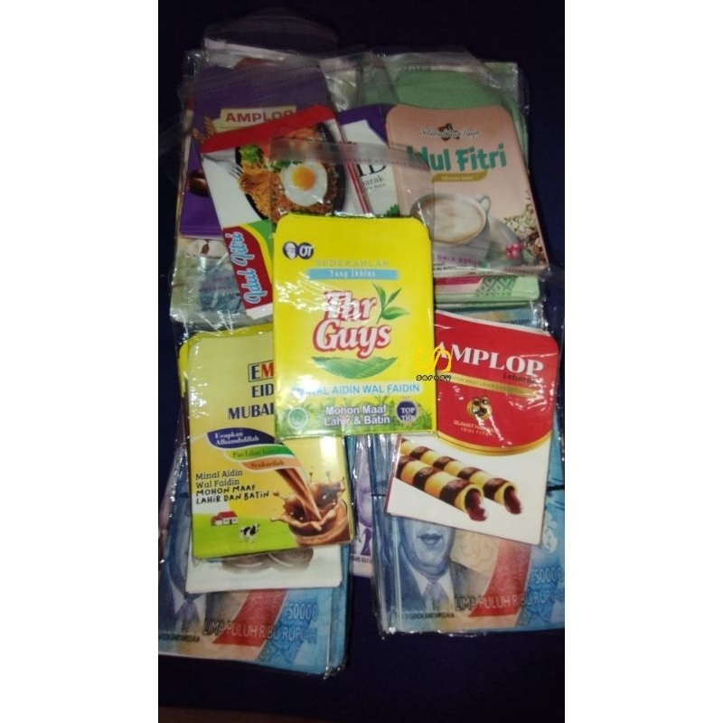 

Amplop Lebaran Mini Snack Part 1