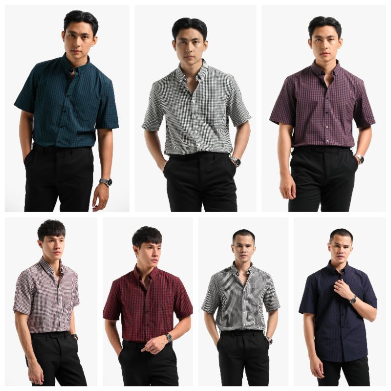 VICHY SHIRT SHORT SLEEVE HEYMALE.ID