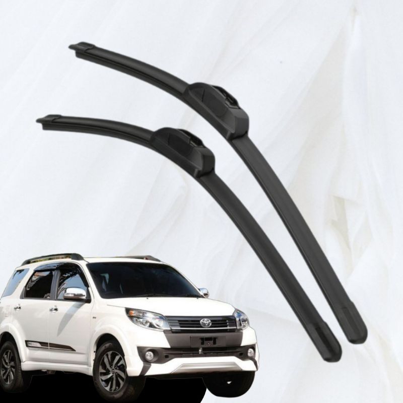 WIPER DEPAN FRAMELESS TOYOTA RUSH OLD 2008 - 2016 UK 22&quot; - 16&quot;