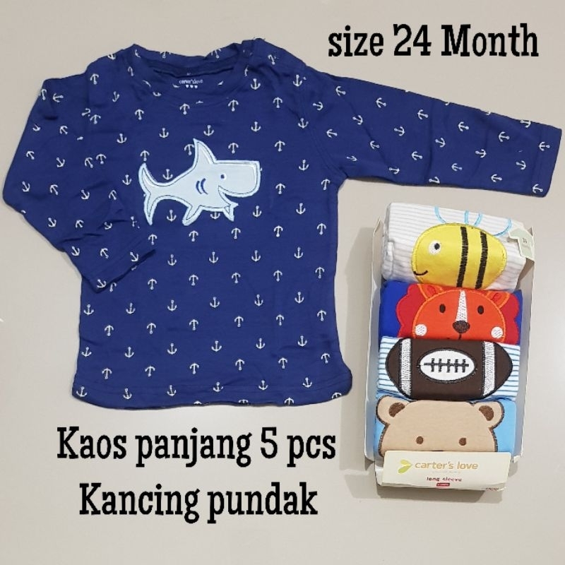 SALE CUCI GUDANG MURAH BANGET 15 RB AN 5 PCS BAJU PANJANG BAYI ISI 5 PREMIUM