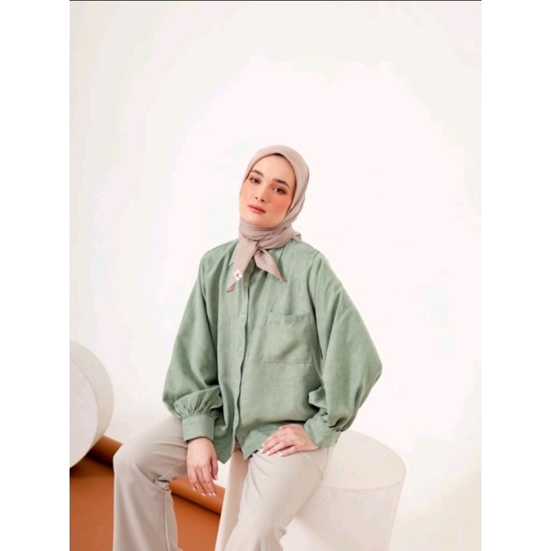 CORDUROY SHIRT BY ARASCARF (READY STOCK SIAP KIRIM)