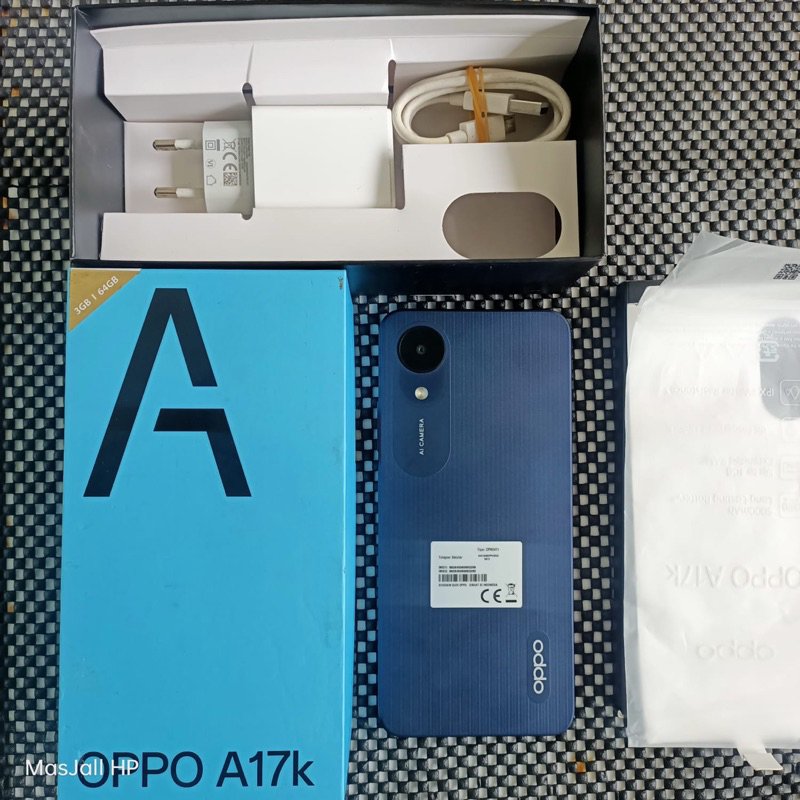 Oppo A17k 3/64 Second Fullset Ori