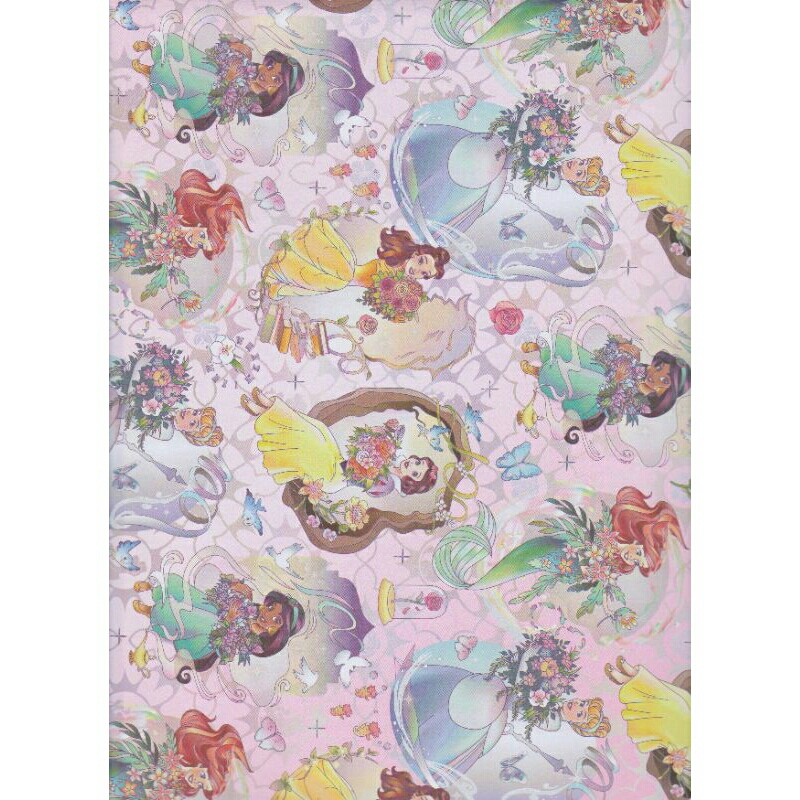 

Kertas Kado Sansan Wawa SW 5968 "Disney/princess/Ariel/Bella/Jasmine/Aurora/Snow white