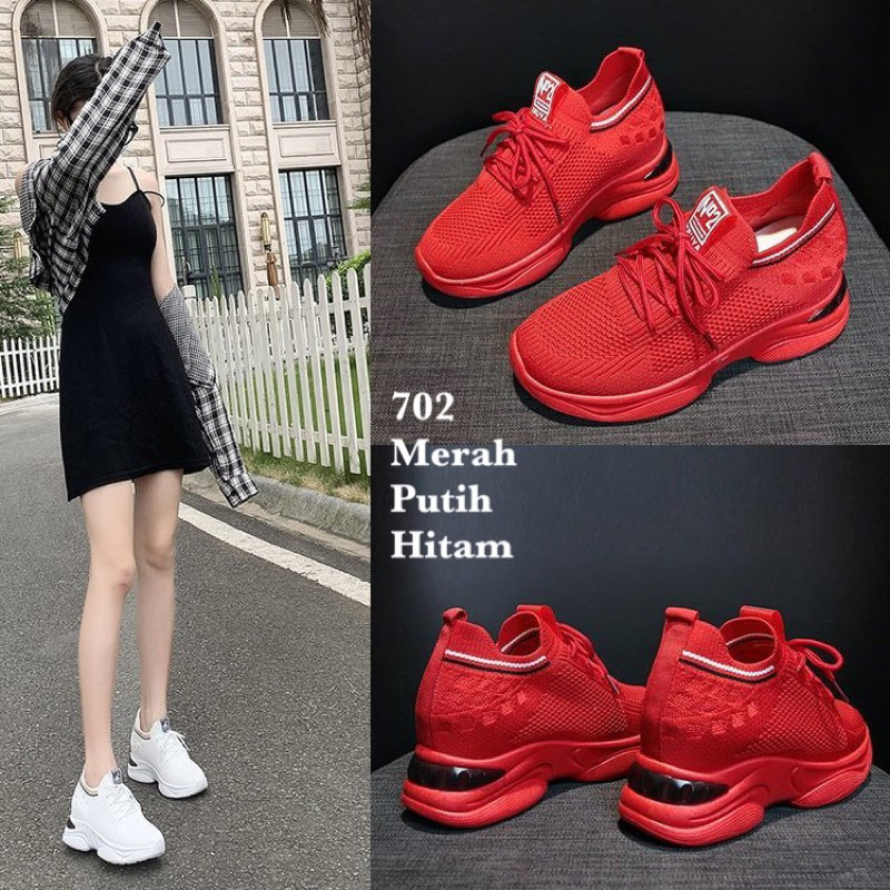 SEPATU WEDGES WANITA IMPOR  FASHION KOREA 702