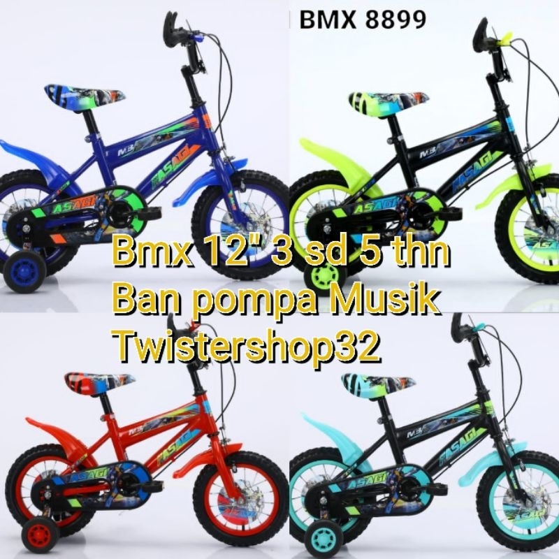 Sepeda BMXanak 12&quot;inch  COLORFUL Frame