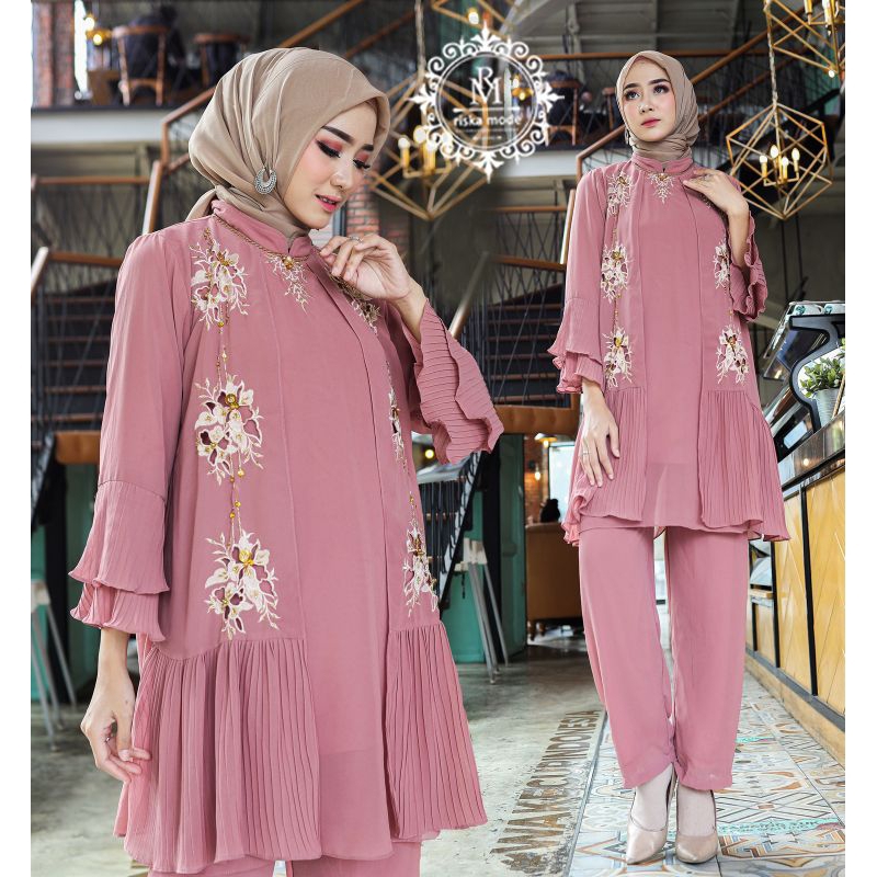 FASHION MUSLIM//SETELAN KAFTAN CORLA//SERAGAMAN KELUARGA//BAJU PESTA LAMARAN//BAJU WISUDA//BAJU LEBARAN//BAJU KONDANGAN//BY RISKA MODE