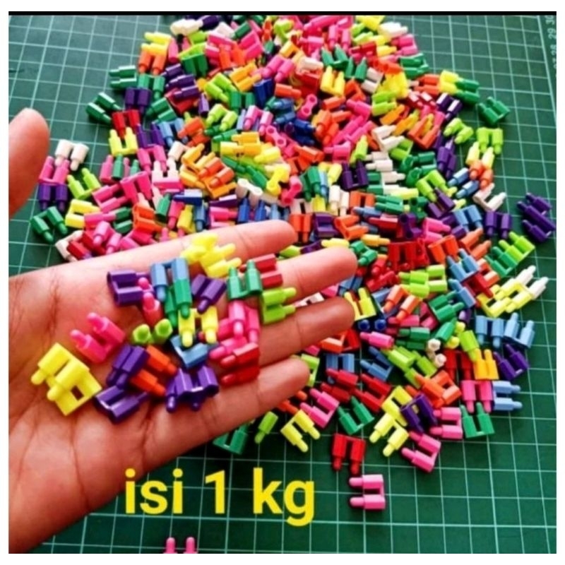 miniset mini super/lego roket kwalitas bagus 1kg