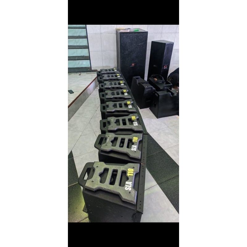 box speaker 10 inch line array 10 inch ful braket finishing tweter murah
