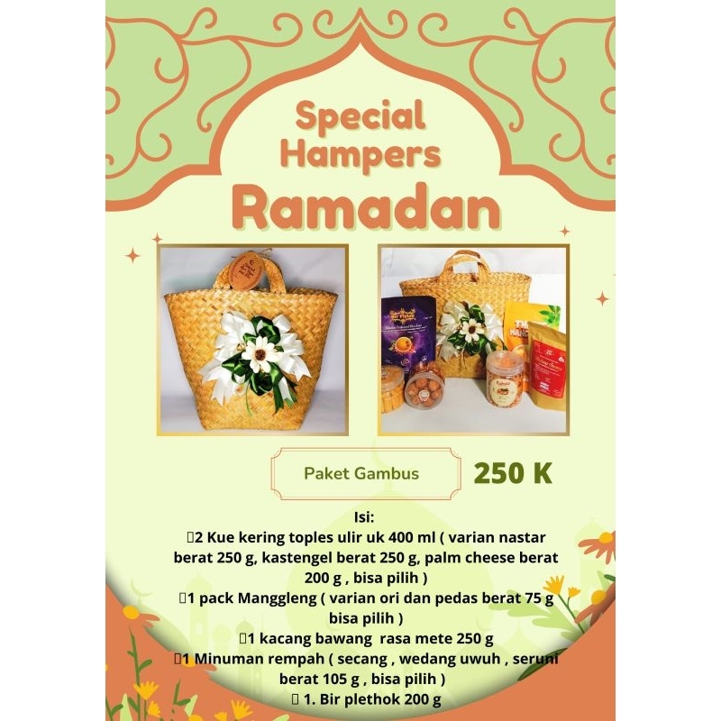 

Hampers Lebaran Parcel Lebaran Hampers Ramadhan Parcel Ramadhan Spesial