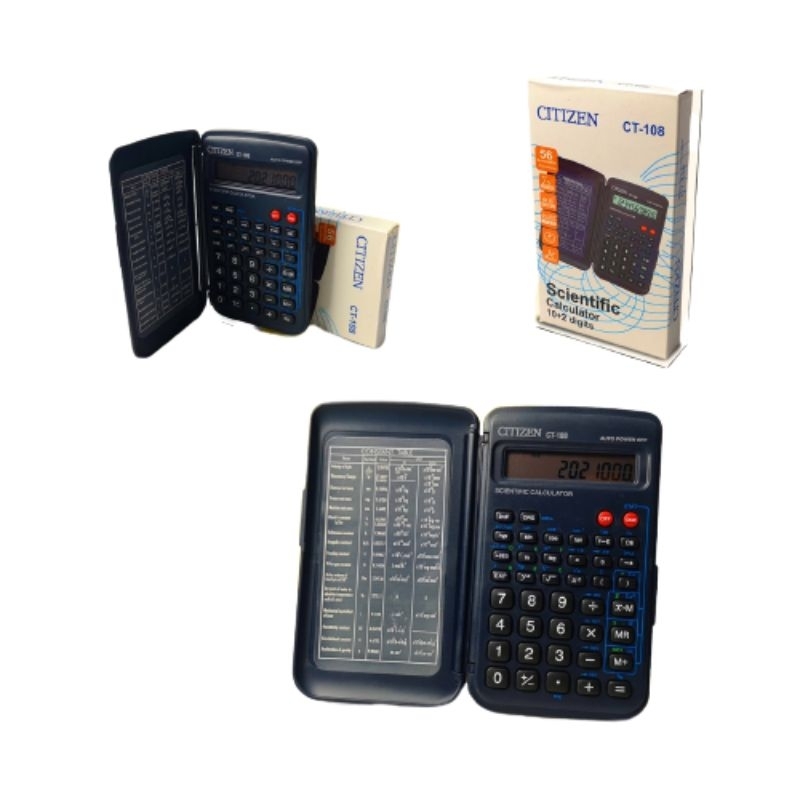 

Kalkulator Citizen Scientific Calculator Solusi Cerdas Belajar Matematika dan Fisika CT108