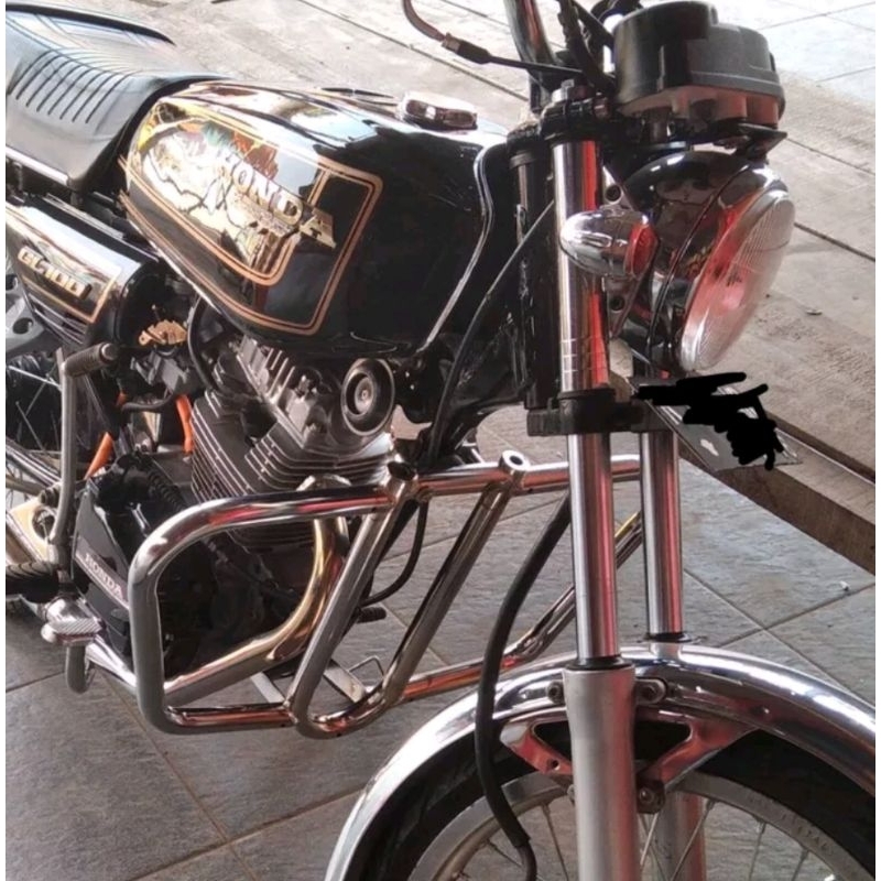 ID ENGINE GUARD PELINDUNG MESIN CB 100 125 GL TIGER GL PRO BINTER MEGAPRO VERZA