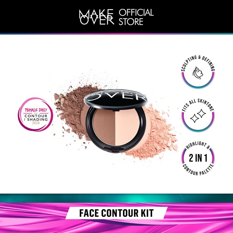 MAKE OVER FACE COUNTOUR KIT &amp; HIGHLIGHT