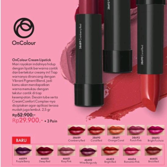 PROMO OnColour Cream Lipstick MINI