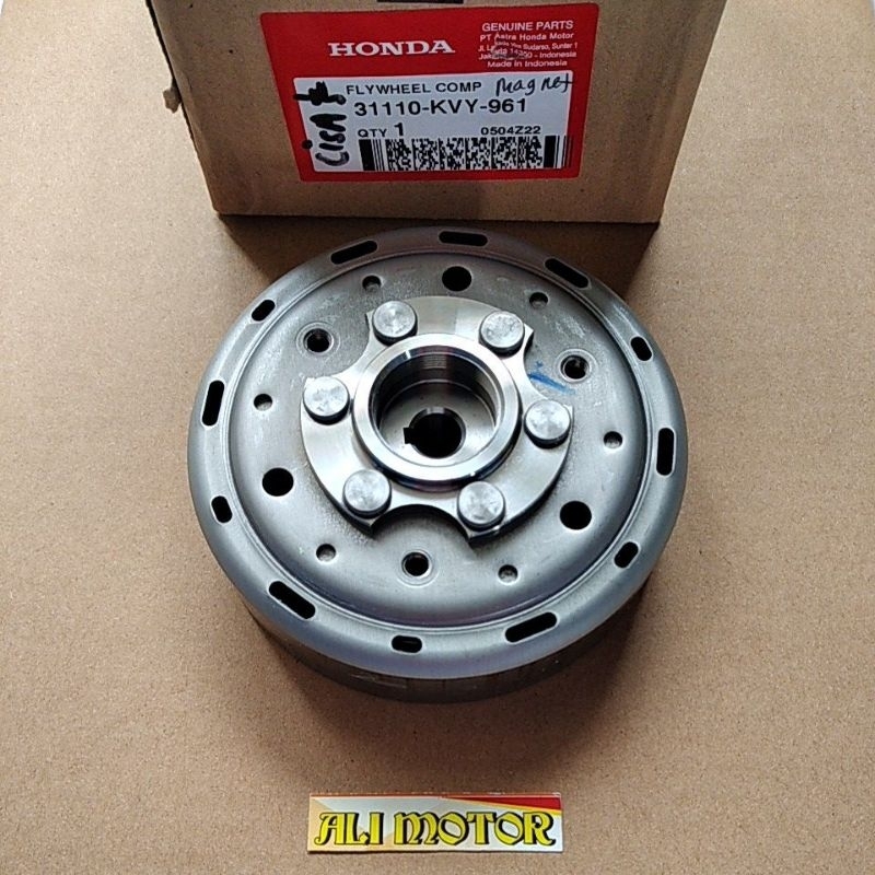 Flywheel comp magnet beat spacy scoopy karburator 2008-2012 31110-KVY-961 ori AHM