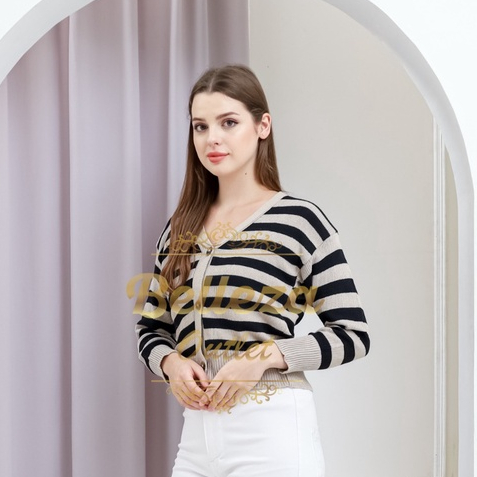 Belleza outlet baju rajut Cardigan rajut atasan wanita Retta knite Cardy