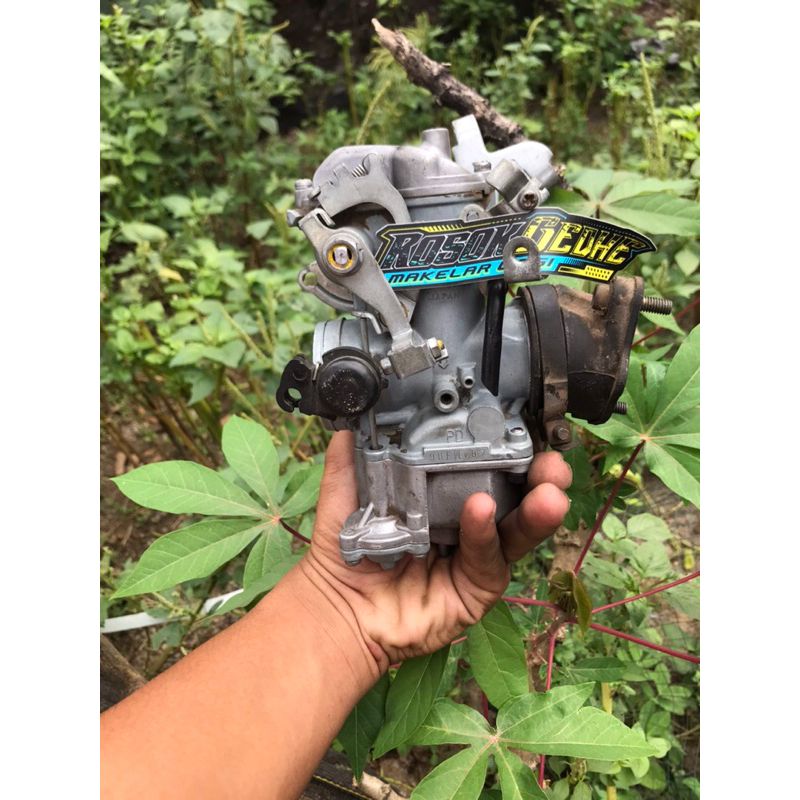 karbu karburator Tiger  revo tirev set manipol original copotan