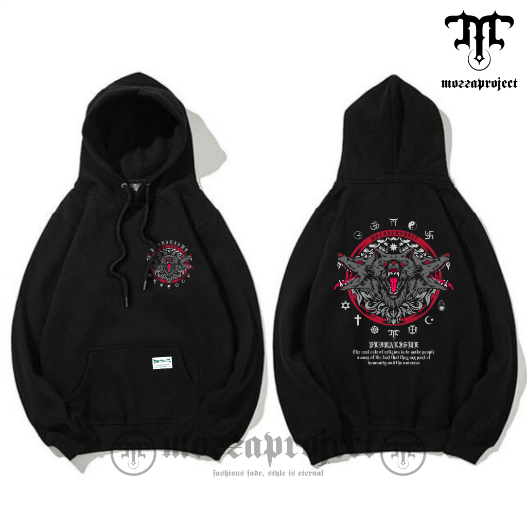 Mozzaproject Hoodie Wolf Plural TEBAL GRAMASI 280