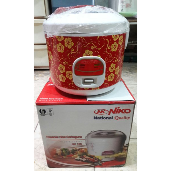 RICE COOKER MEGIC COM  MURAH  NK-18 NIKO 1.8 LITER GARANSI RESMI