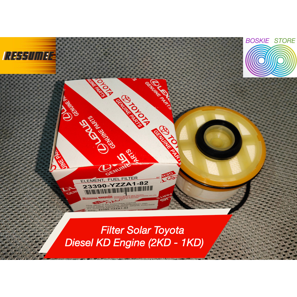 Filter Solar Toyota Fortuner Innova Hilux 2KD 1KD Toyota Diesel