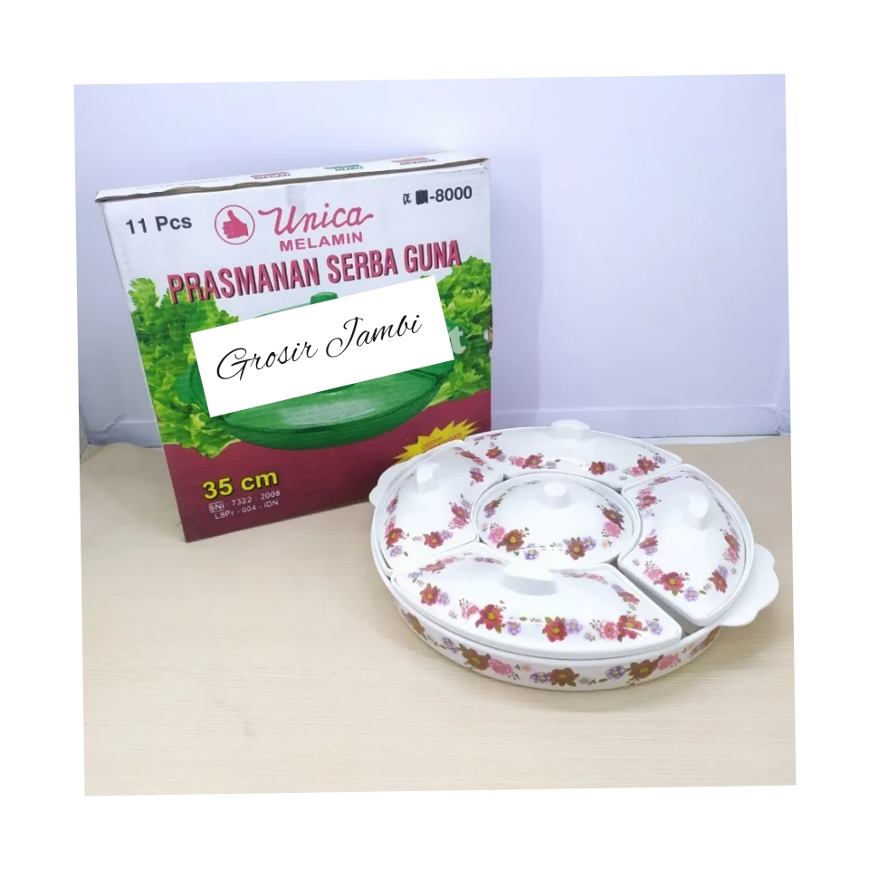 Party set/wadah saji/tempat saji/wadah makanan/tempat kue/prasmanan melamin/prasmanan melamine