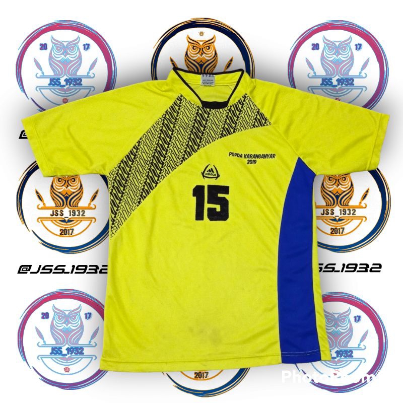 Jersey Bola POPDA KARANGANYAR 2019 Kit MATCHWORN ADHITYA 15 Murah Olahraga Sepakbola