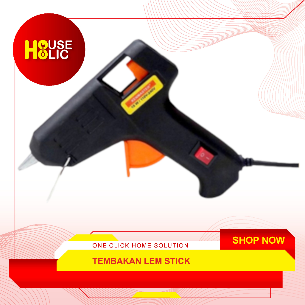 KENMASTER Glue Gun Listrik / Alat Tembak Lem Bakar Stick Stik Kecil