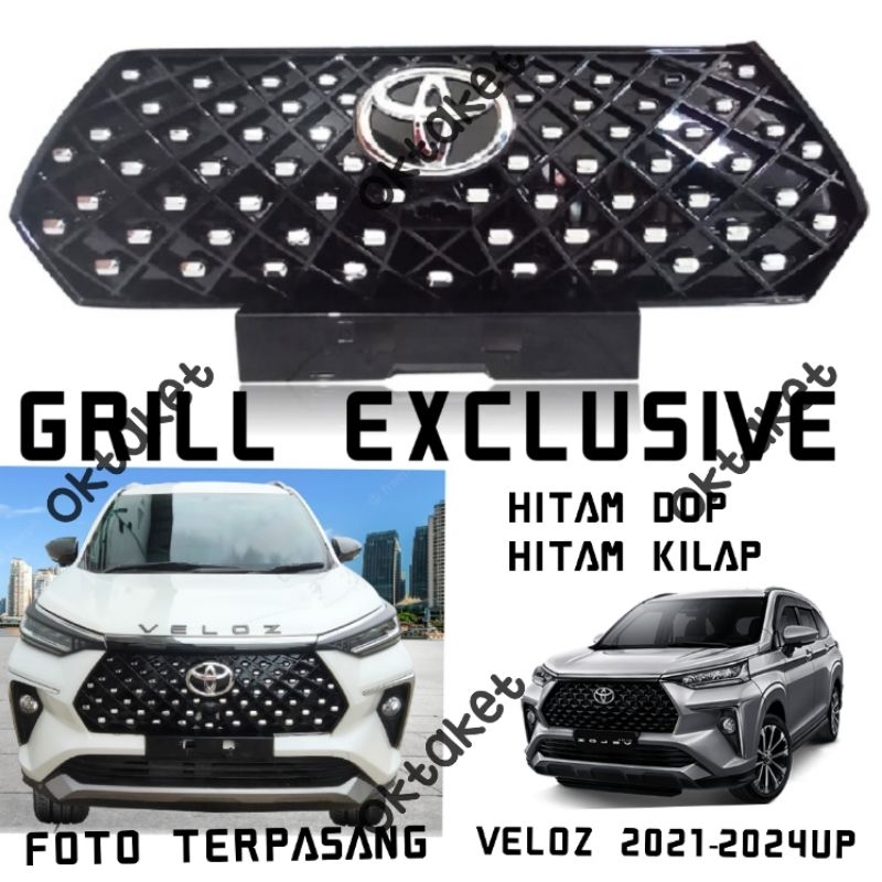 grill depan Veloz 2021 2023 2024 Model Exclusive