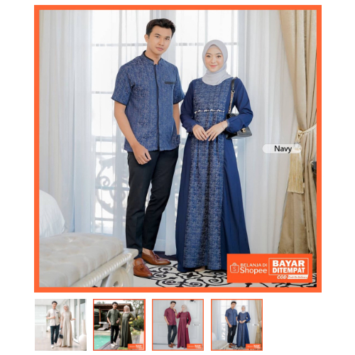 Dress Couple Lebaran Premium Dress Mix Payet MUTIARA CANTIK Ameena Gamis Lebaran Syari MODEL BARU