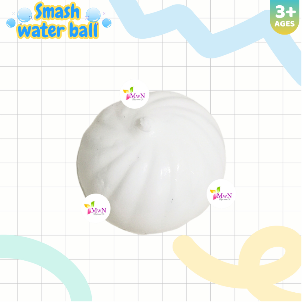 MWN Mainan Smash Water Ball / Bola Pencetan Anti Stress Karakter TYPE 2