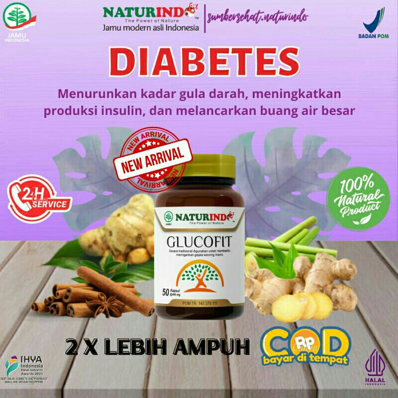 Obat Diabetes / Kencing Manis (GLUCOFIT)