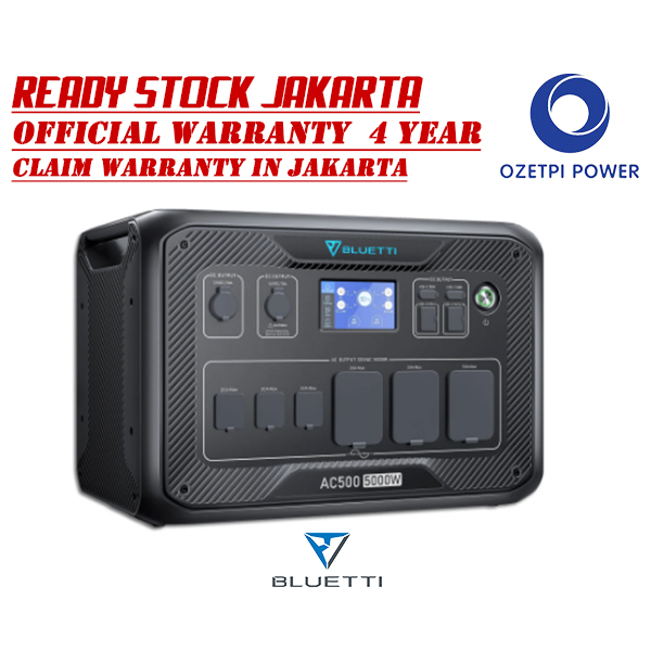 BLUETTI AC500, POWER STATION 5000W, PORTABLE GENERATOR