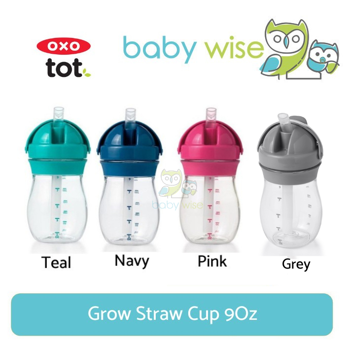 OXO TOT Grow Straw Cup 9Oz