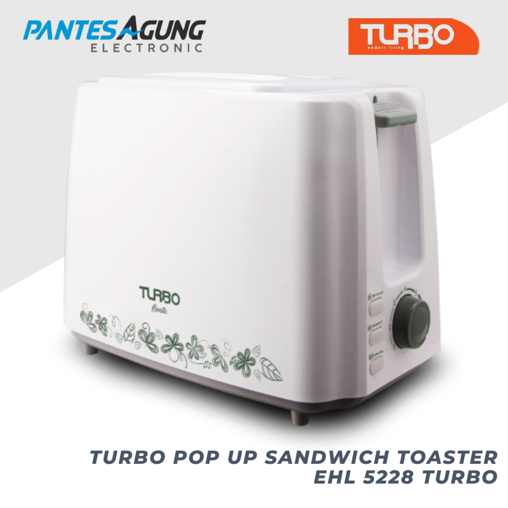 TURBO POP UP SANDWICH TOASTER EHL 5228 TURBO