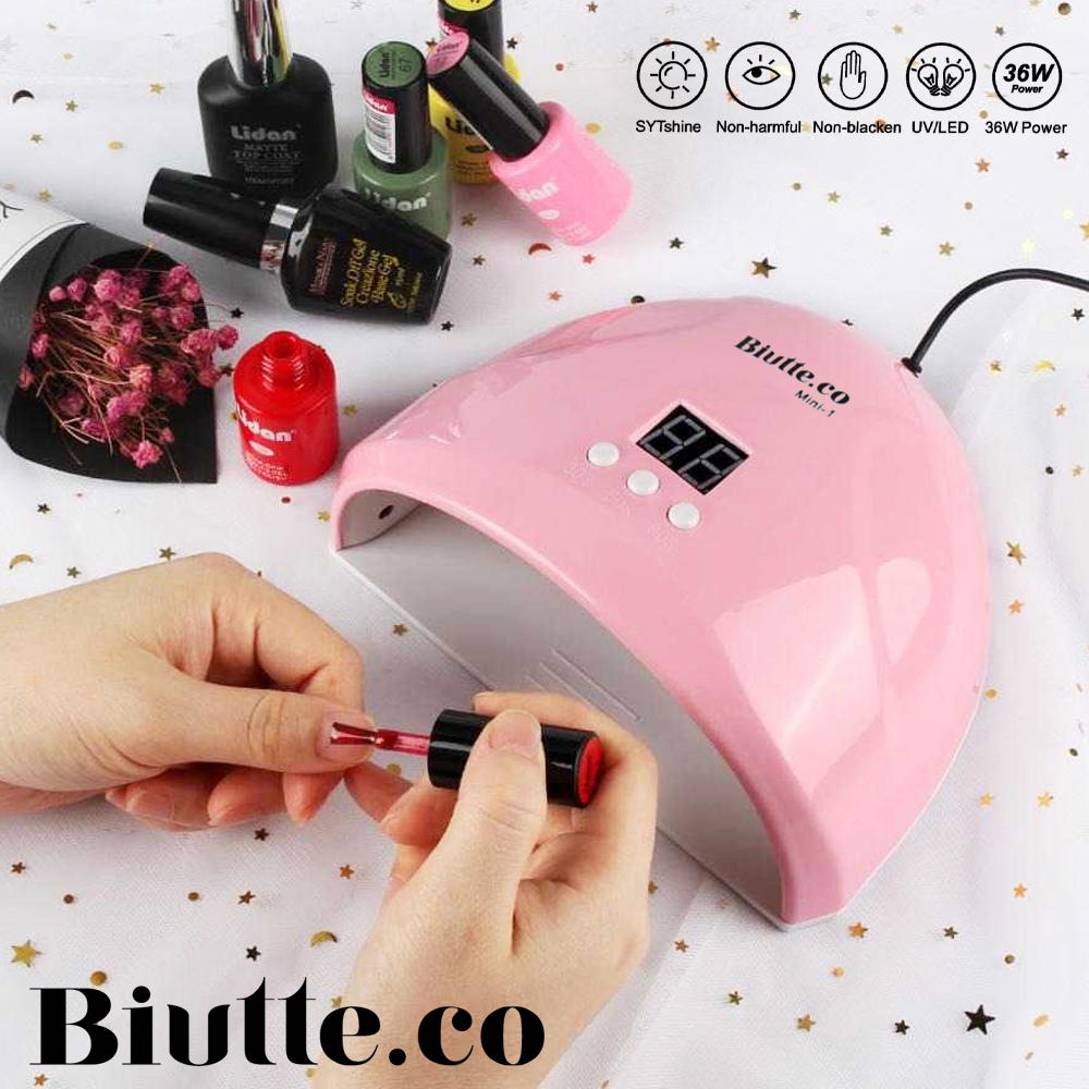 Pengering Kutek Kuku UV LED Nail Dryer 36W  - White