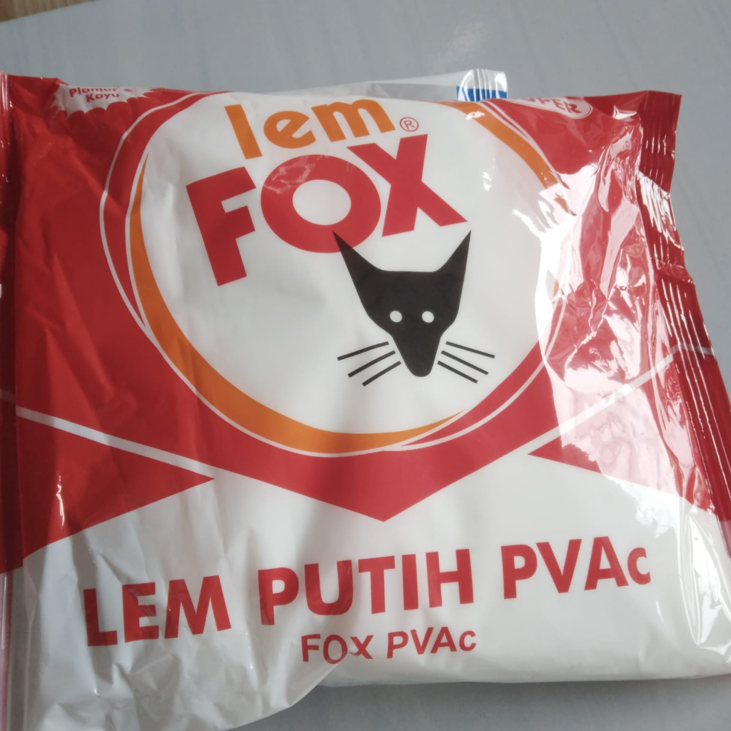 

Lem Fox Putih , Lem Kayu Uk 350 gram , 700 gram