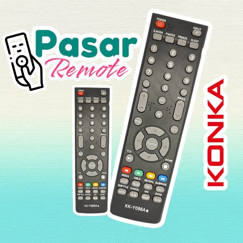 REMOTE TV KONKA LED LCD - C8