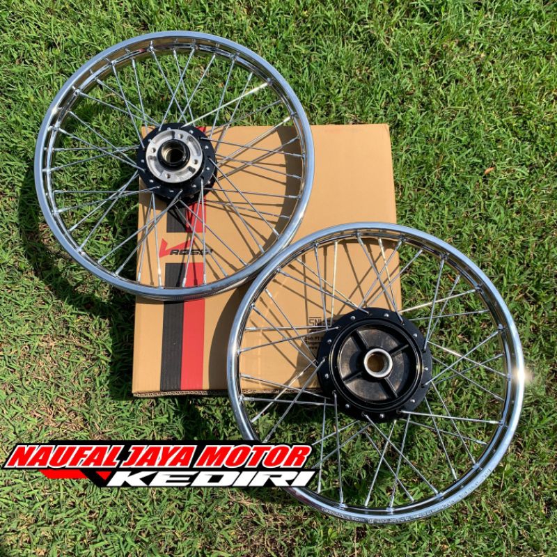 VELG RX KING ORIGINAL YAMAHA RXK RXZ RXS RXKING VELG RING 18  SET ORIGINAL