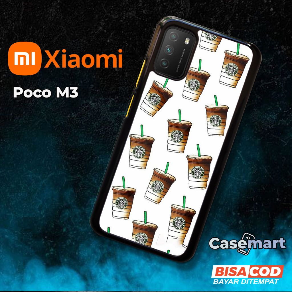 Case Xiaomi Poco M3 [SBUX] Casing Hp Xiaomi Poco M3 CASEMART Case Hp XIAOMI Custom Case Foto Kesing 