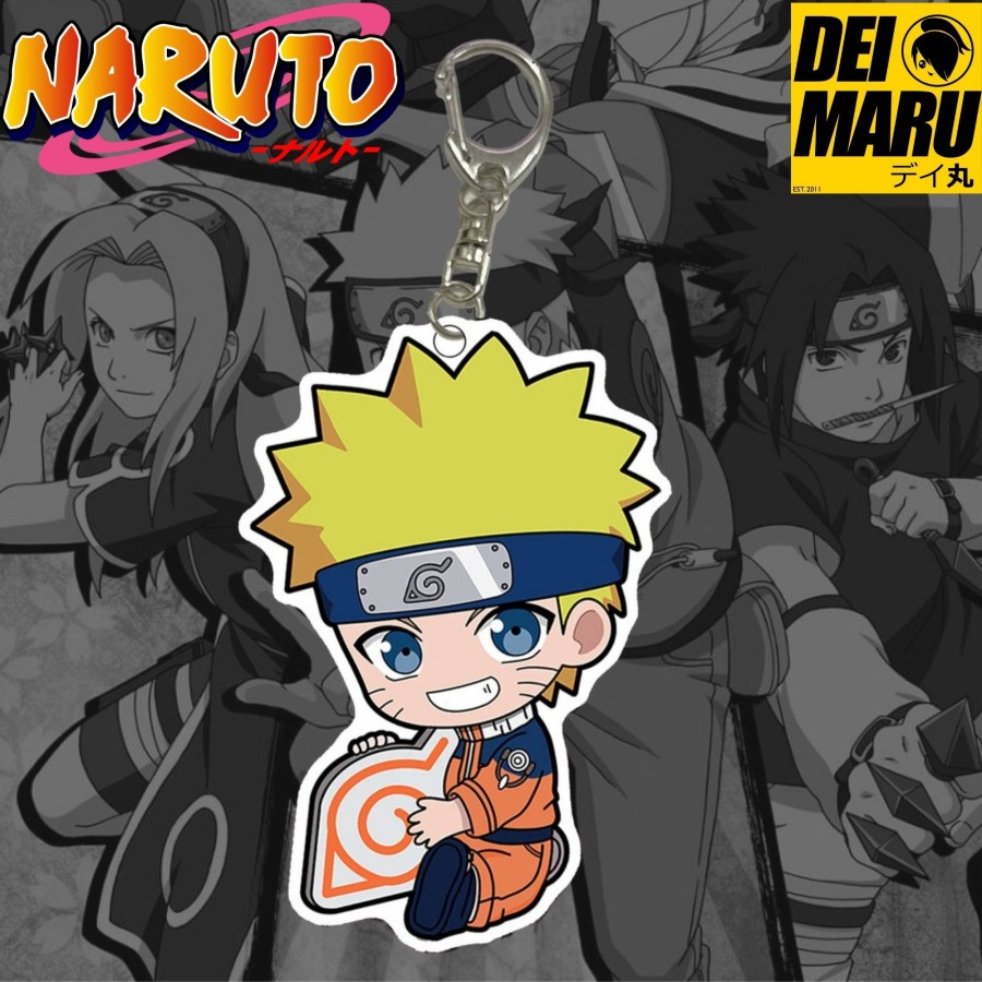 Gantungan Kunci Keychain Anime Naruto Akrilik - Gantungan Kunci Model Anime Naruto Jepang