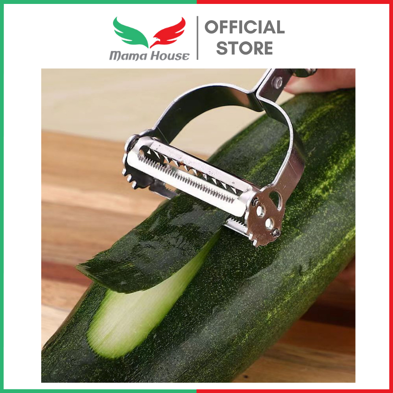 [MH] Pisau Peeler 2in1 Pengupas Kulit Buah Sayur Stainless Steel Peeler