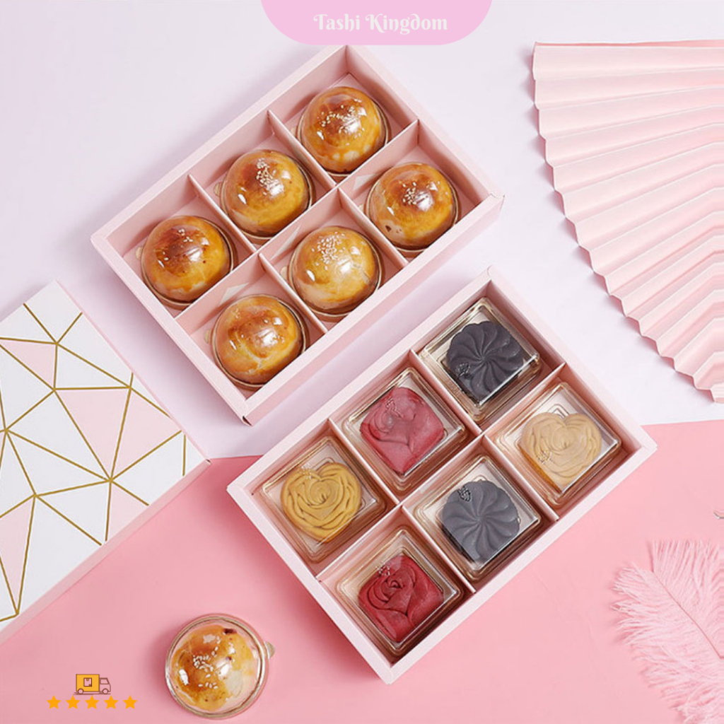 

KOTAK MOONCAKE PINK / BOX KADO CAKE / KOTAK PINK SOUVENIR / BOX GIFT PACKING / KOTAK KUE BULAN